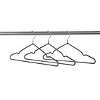 Durable Non-Slip Metal Clothes Hangers Set of 100