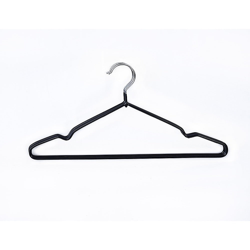 Durable Non-Slip Metal Clothes Hangers Set of 100