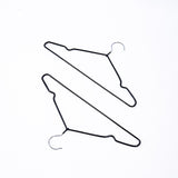 Durable Non-Slip Metal Clothes Hangers Set of 100