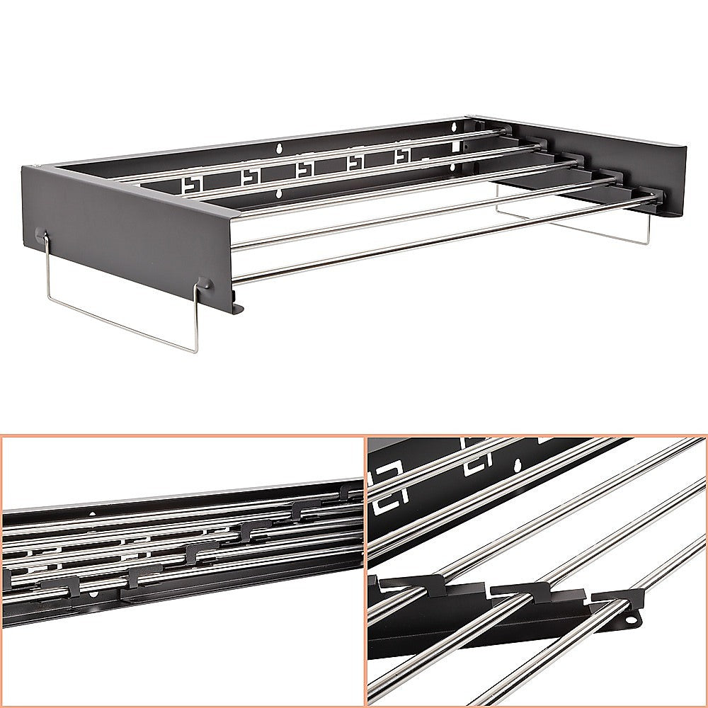Collapsible Wall-Mounted Laundry Drying Rack