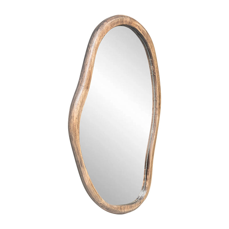 Mid-Century Asymmetric Wall Mirror 40x70cm