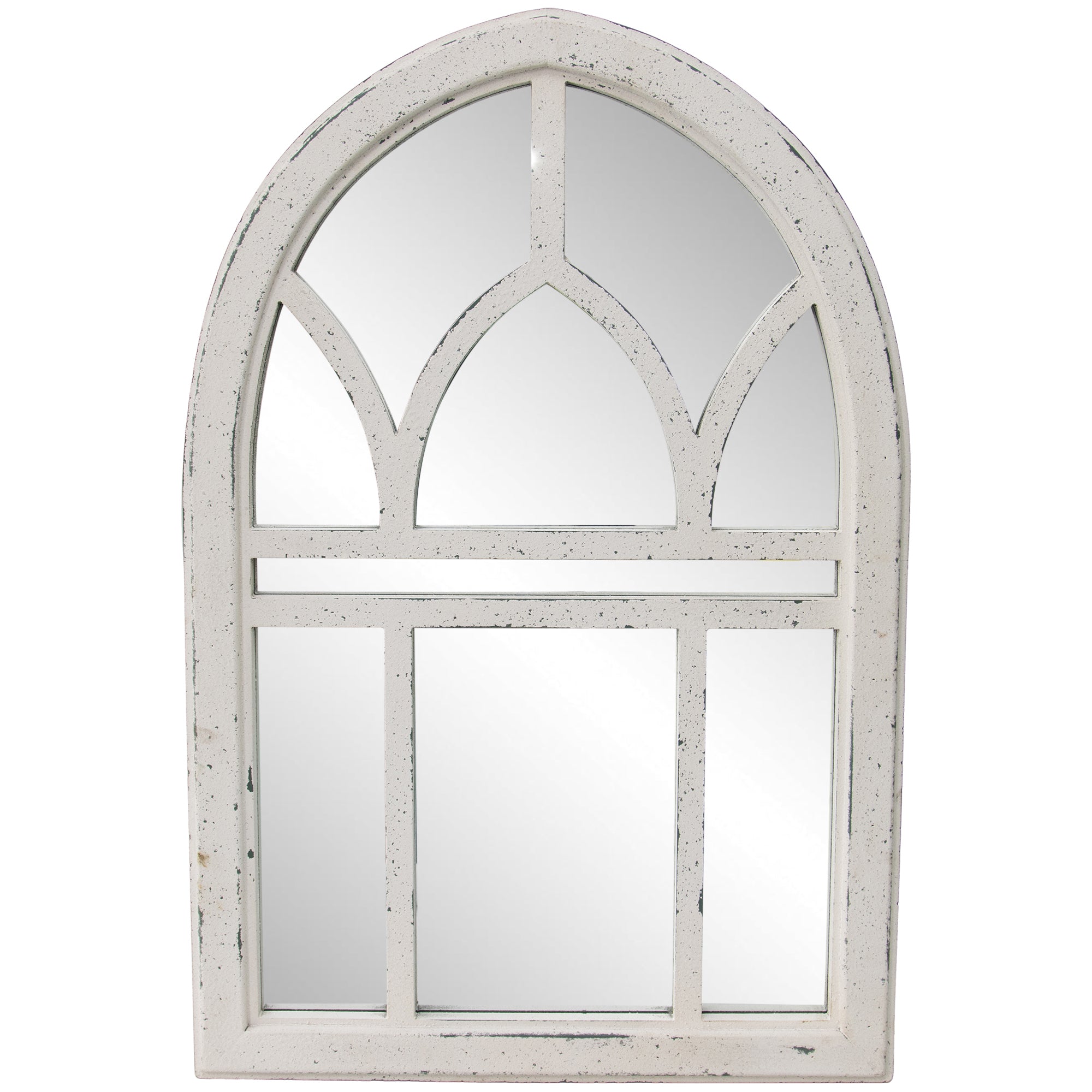 French Provincial Gothic-Style Wall Mirror 53x81cm