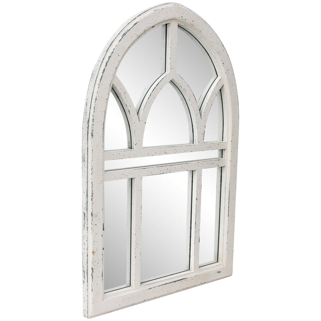 French Provincial Gothic-Style Wall Mirror 53x81cm
