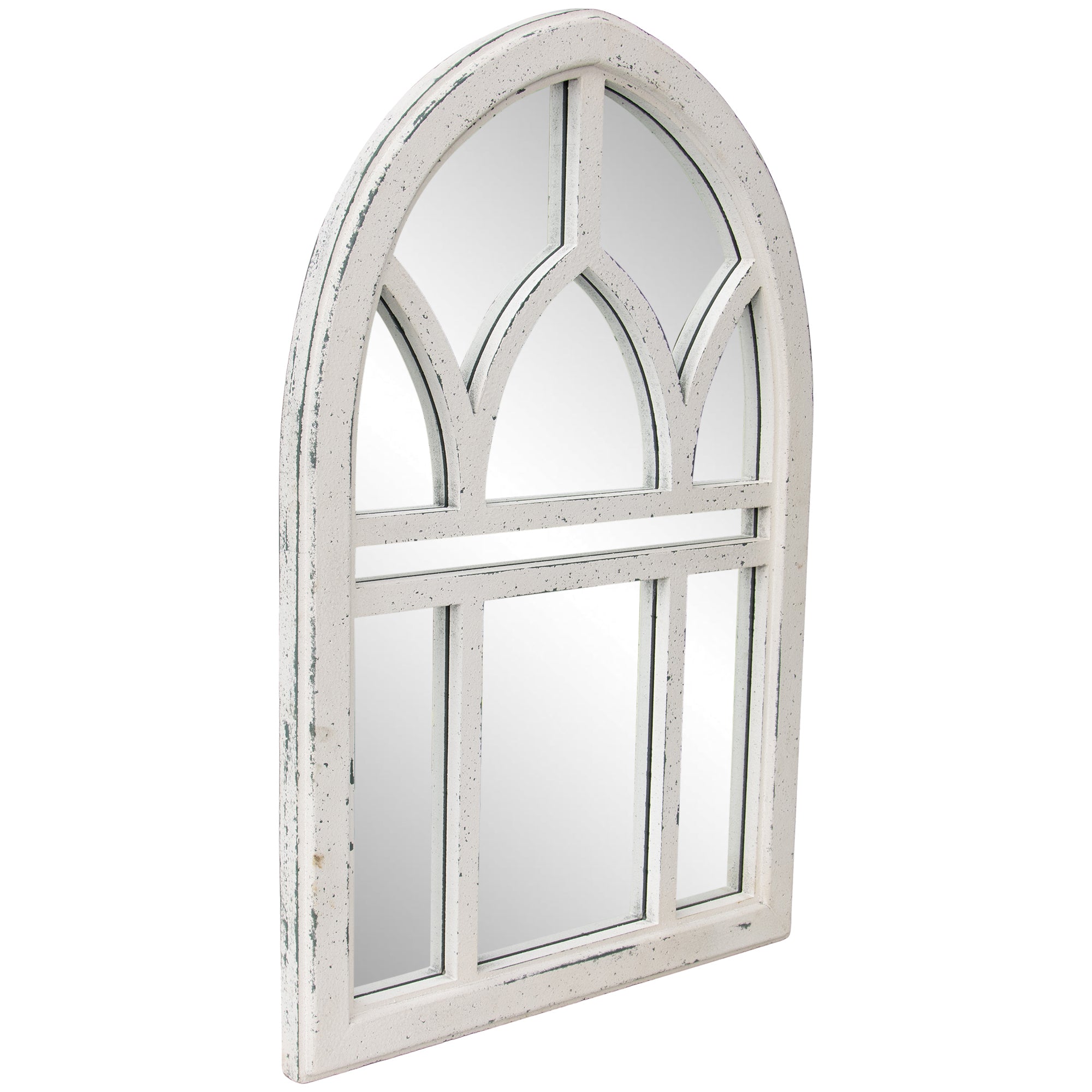 French Provincial Gothic-Style Wall Mirror 53x81cm