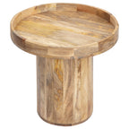 Tropea Industrial Mango Wood Side Table