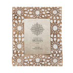 Handcrafted 'Sunflower' Photoframe — Decorative Wooden Photo Frame for Home & Gifts