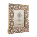 Handcrafted 'Sunflower' Photoframe — Decorative Wooden Photo Frame for Home & Gifts