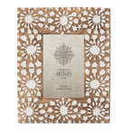 Handcrafted 'Sunflower' Photoframe — Decorative Wooden Photo Frame for Home & Gifts