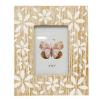 Flowers Design Photo Frame Decorative Home Picture Frame for Table and Wall Display