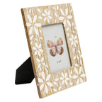 Flowers Design Photo Frame Decorative Home Picture Frame for Table and Wall Display