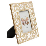 Flowers Design Photo Frame Decorative Home Picture Frame for Table and Wall Display