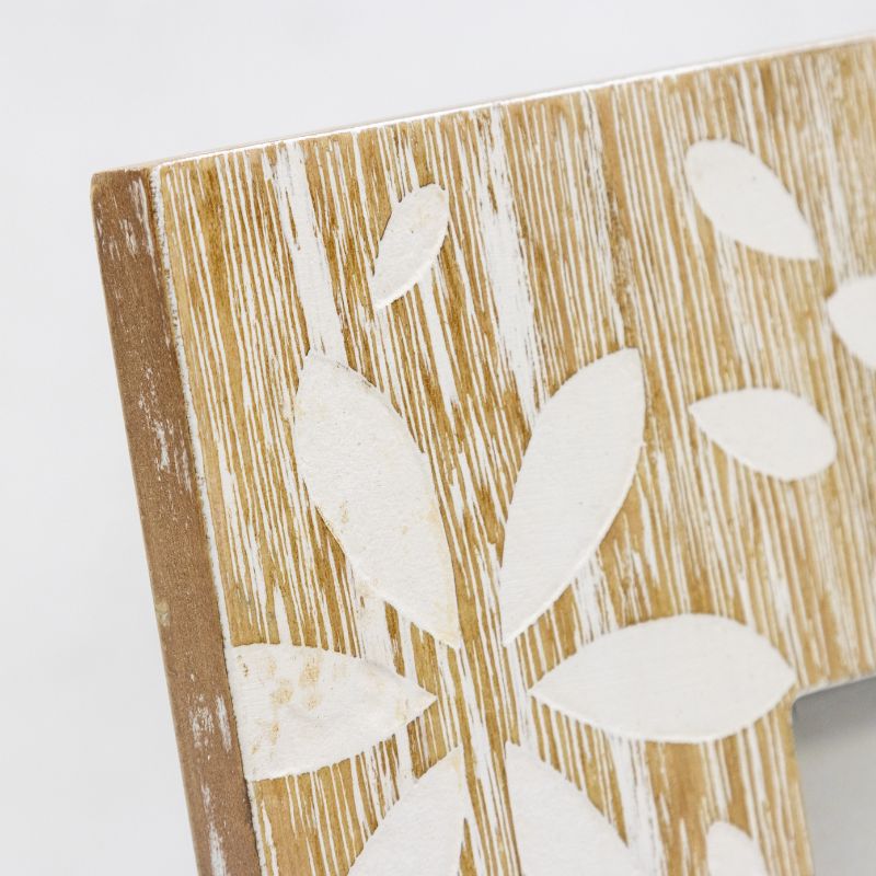 Flowers Design Photo Frame Decorative Home Picture Frame for Table and Wall Display