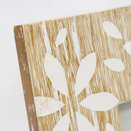 Flowers Design Photo Frame Decorative Home Picture Frame for Table and Wall Display