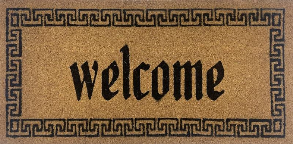 Large Decorative Welcome Doormat Door Mat 90cm