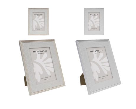 Set 2 Photo Frame Bella Assortment Decorative Photo Frames for Tabletop Display