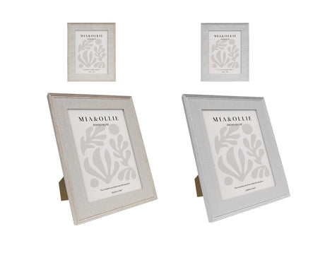 Set 2 Photo Frame Bella Assortment Decorative Photo Frames for Tabletop Display