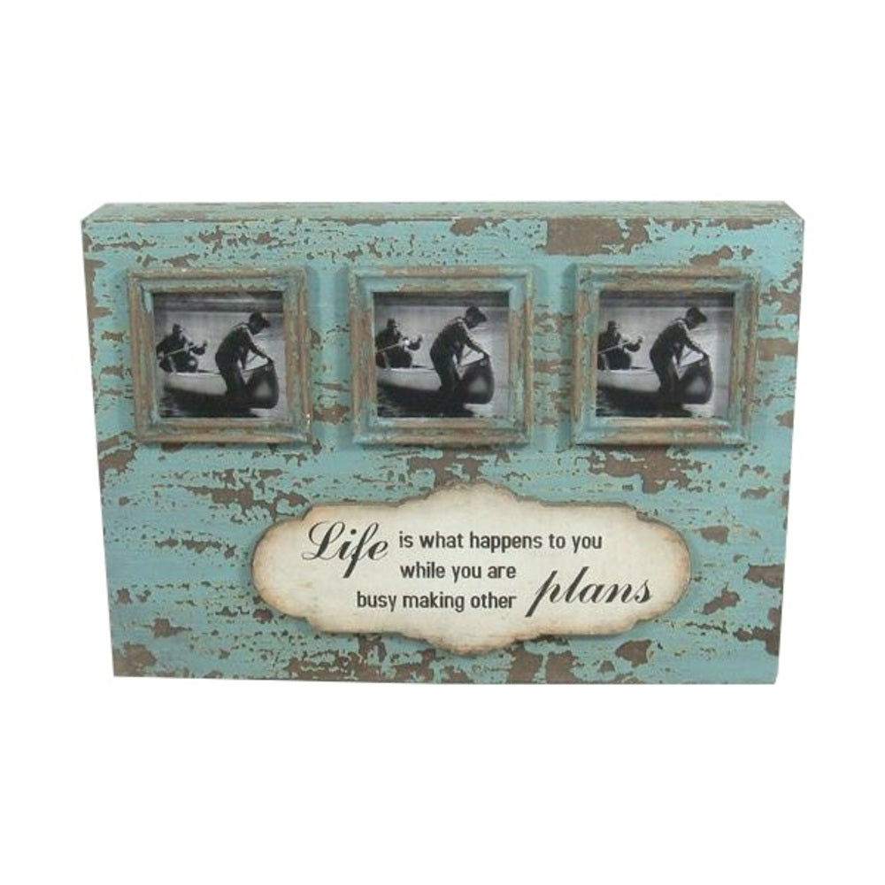 Rustic 3 Collage Photo Frame 40cm