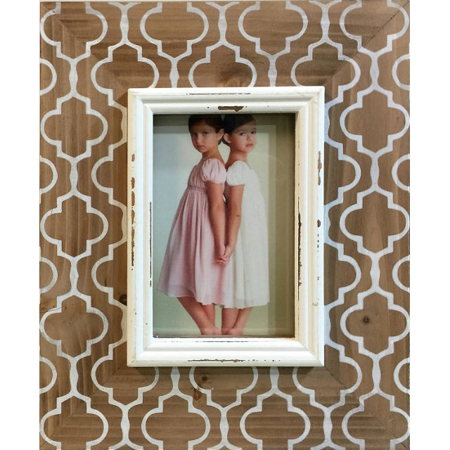 Rustic Single Photo Frame 28cm
