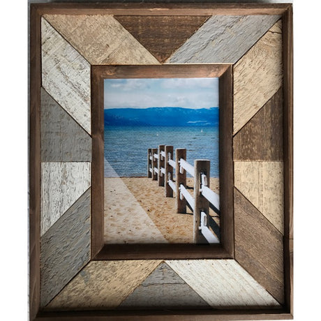 Rustic Single Photo Frame 30cm