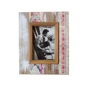 Rustic Single Photo Frame 28cm