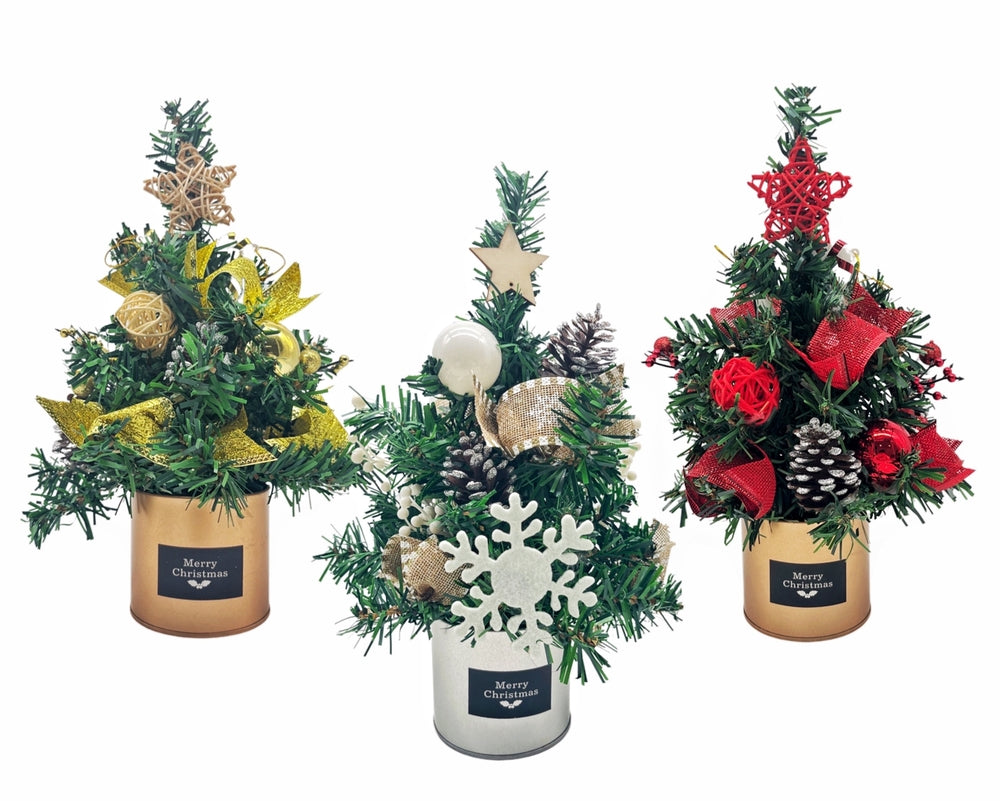 Premium Decorative Xmas Tree Assortment - 30cm