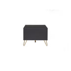 Volos Modern Gold and Black Coffee Table