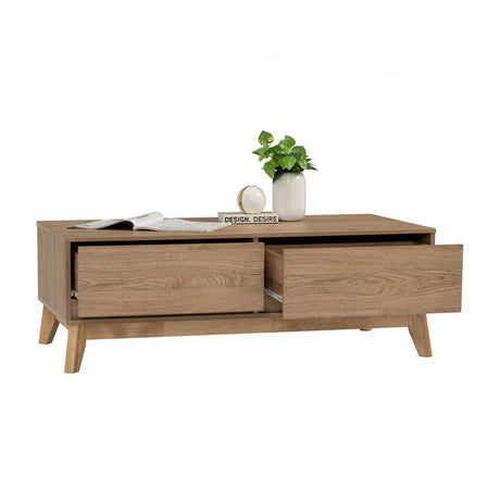 Hirado Modern Solid Wood Coffee Table