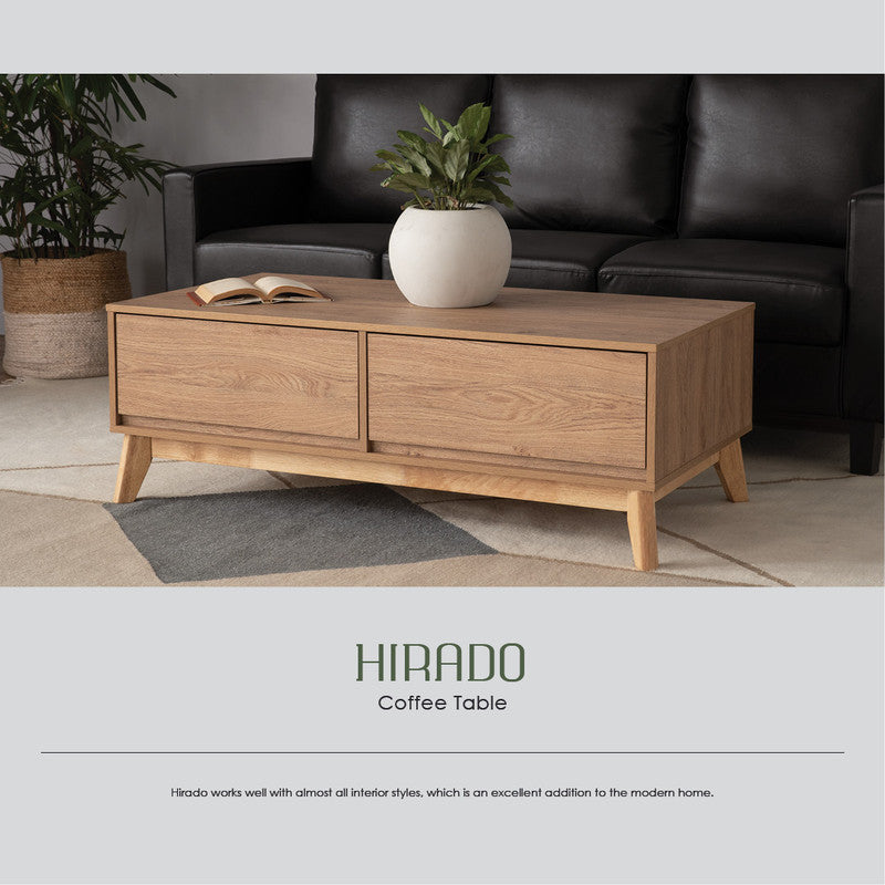 Hirado Modern Solid Wood Coffee Table