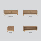 Hirado Modern Solid Wood Coffee Table
