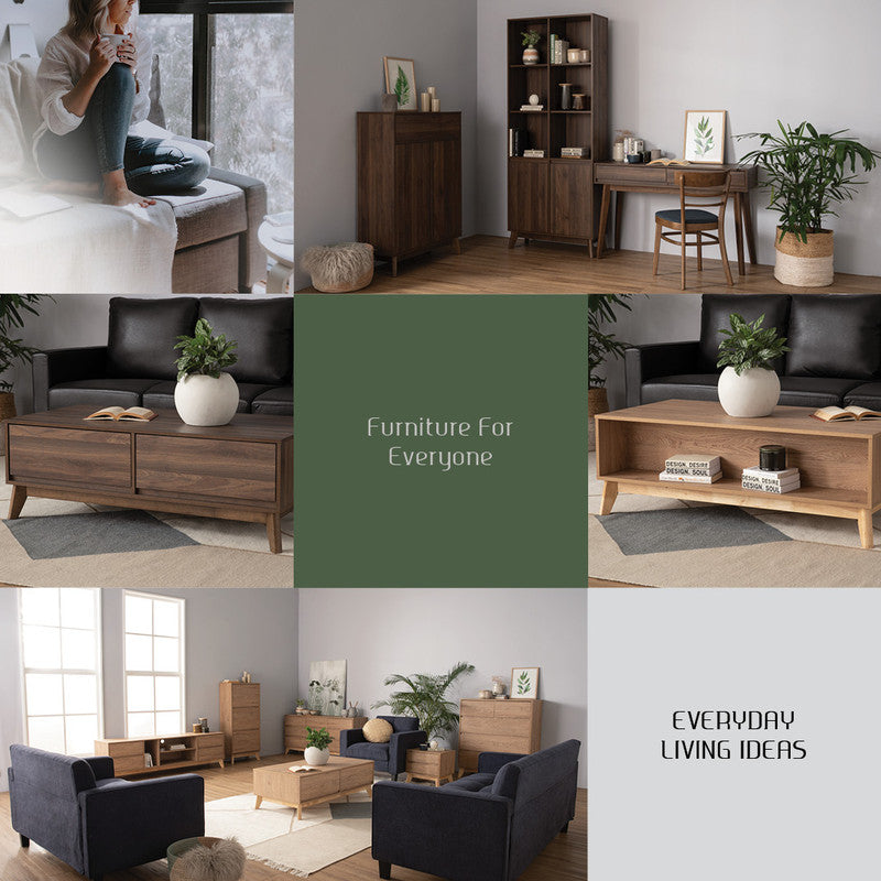 Hirado Modern Solid Wood Coffee Table