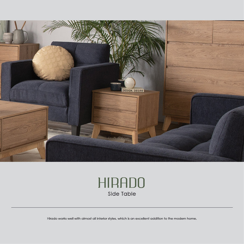 Hirado Bedside Table - Various Colours