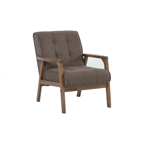 Tucson Elegant 1 Seater Sofa Armchair in Chestnut Dimity