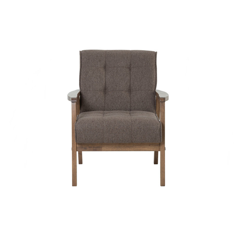 Tucson Elegant 1 Seater Sofa Armchair in Chestnut Dimity