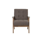 Tucson Elegant 1 Seater Sofa Armchair in Chestnut Dimity
