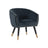 Deniz Lounge Chair - Elegant Accent Armchair in Dim Blue Arctus