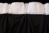Elegant Black Velvet Pinch Pleat Curtains