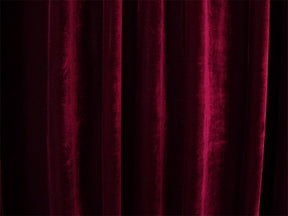 Burgundy 4-Way Stretch Velvet Curtains 600x265cm