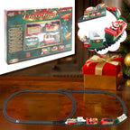 NNEOBA Realistic Christmas Electric Train Set