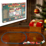 NNEOBA Realistic Christmas Electric Train Set