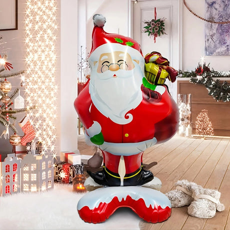 Extra Large Santa Claus Foil Balloon Decoration