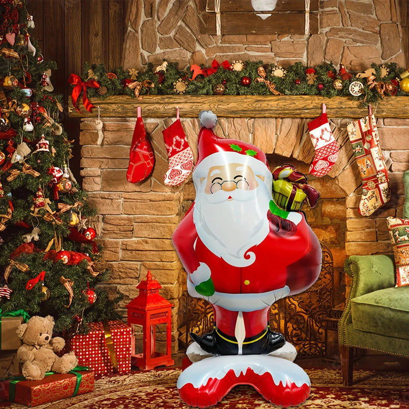 Extra Large Santa Claus Foil Balloon Decoration