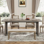 Rustic Elegance Rectangular Dining Table