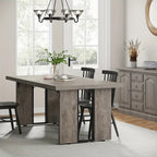 Rustic Elegance Rectangular Dining Table