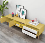 NNECN Elegant Wooden TV Cabinet with Storage