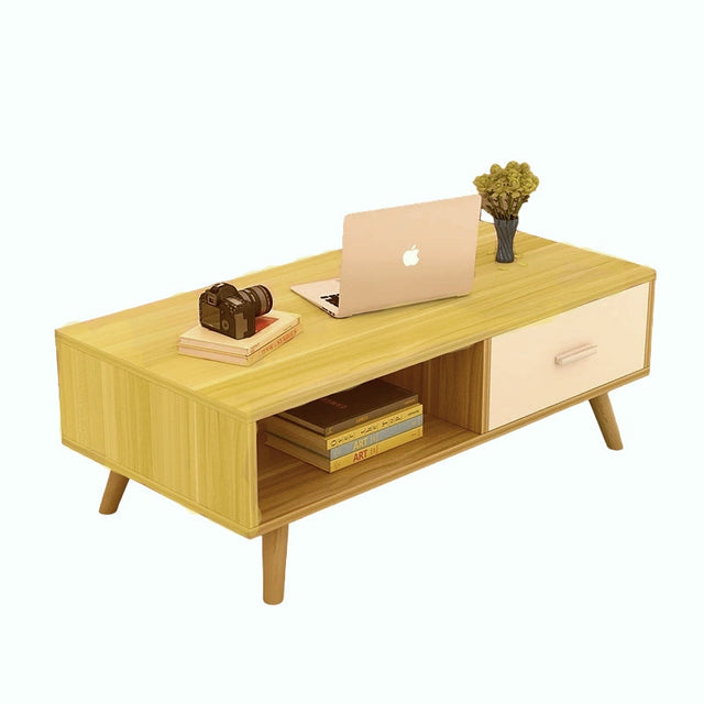 NNECN Elegant Coffee Table with Storage
