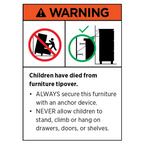 NNETMLT 6-Tier Tall Narrow Bookshelf