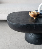 Sleek Cement Coffee Table: Timeless Elegance