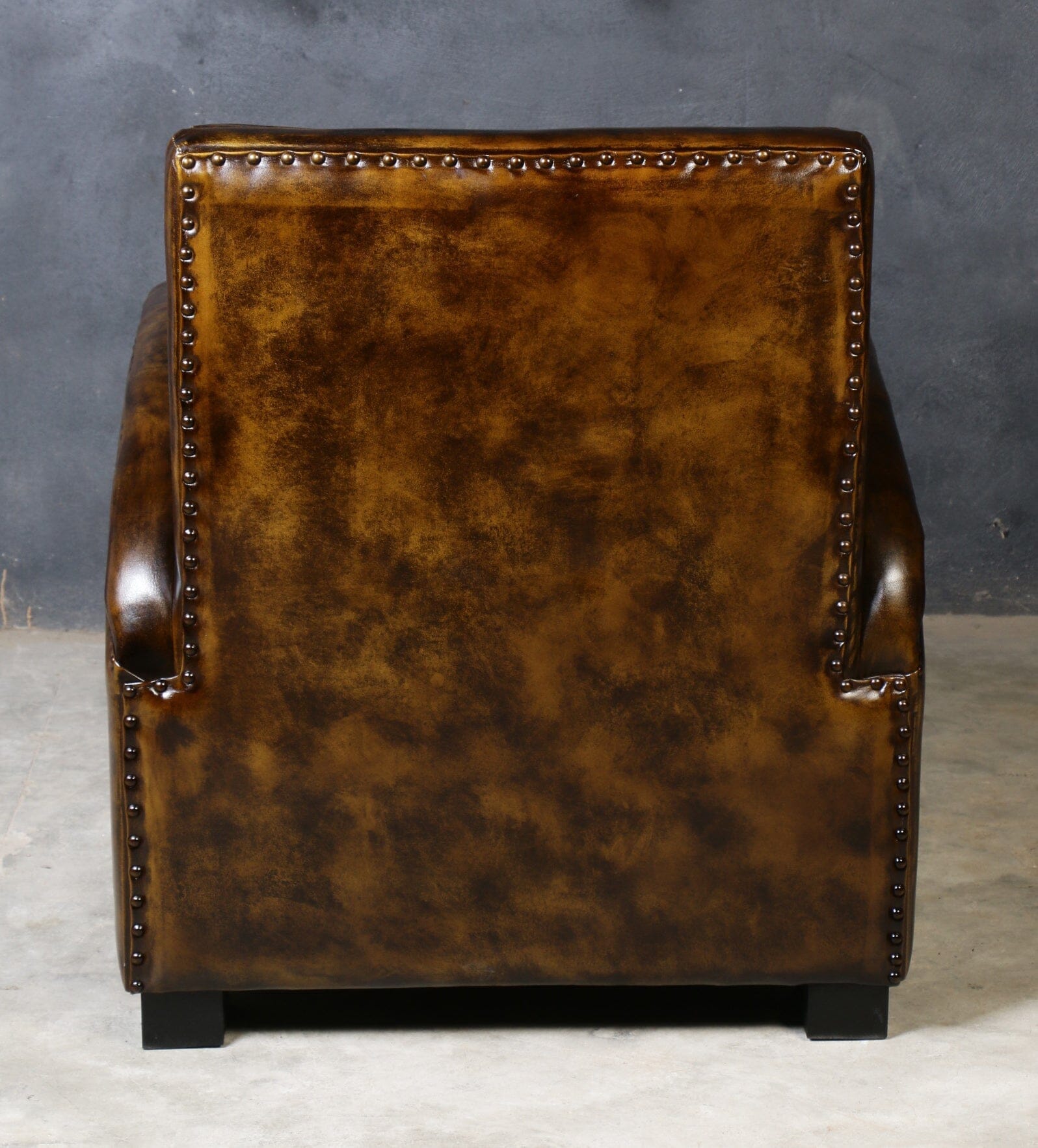 ARMSTRONG Luxury Buffalo Hide Leather Armchair