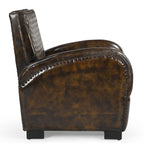 ARMSTRONG Luxury Buffalo Hide Leather Armchair
