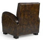 ARMSTRONG Luxury Buffalo Hide Leather Armchair